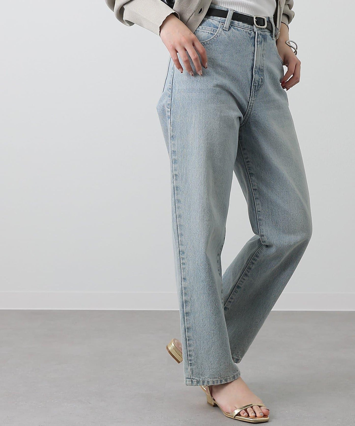 【S~L尺碼展開】直筒牛仔褲