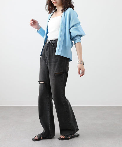 【S～L尺碼展開】破洞牛仔褲