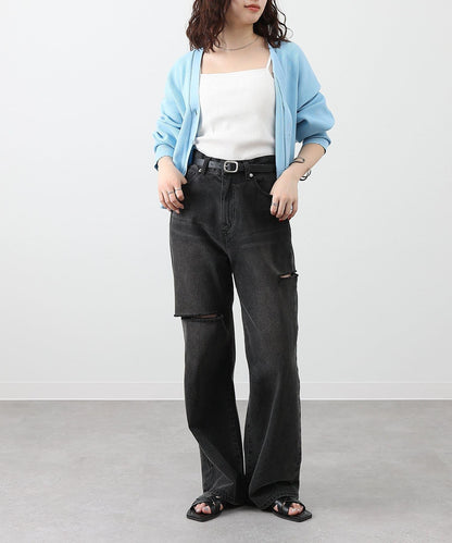 【S～L尺碼展開】破洞牛仔褲