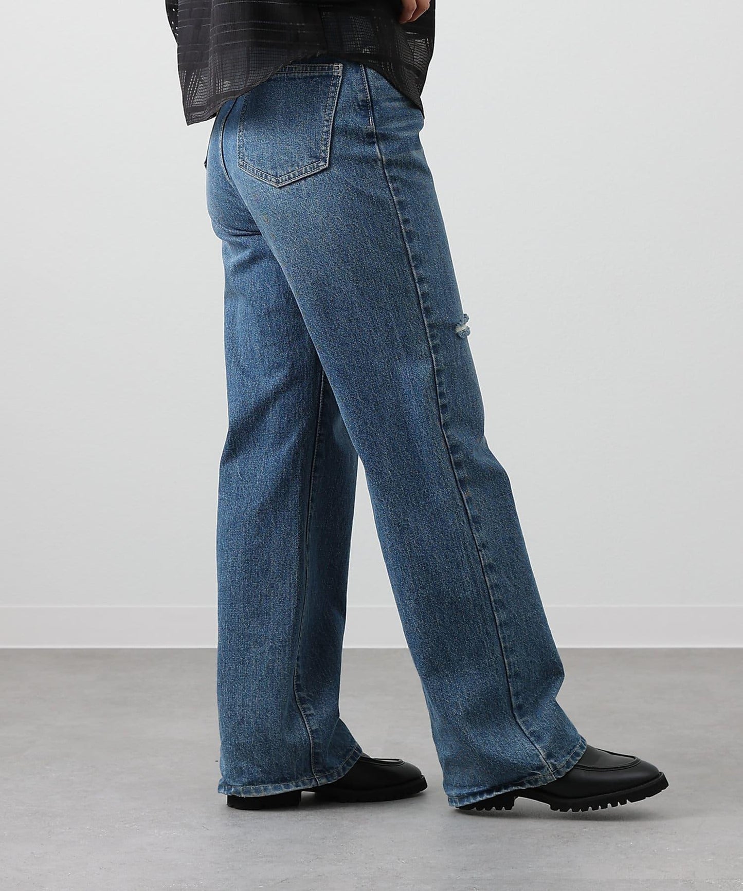 【S～L尺碼展開】破洞牛仔褲