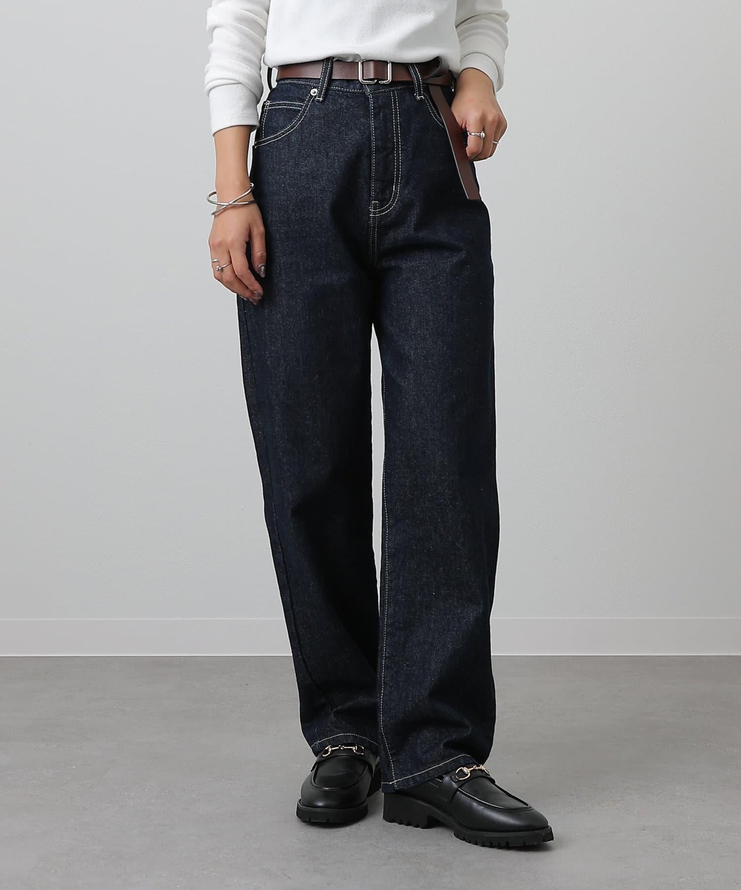 【S~L尺碼展開】直筒牛仔褲