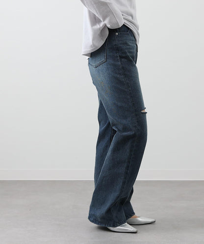 【S～L尺碼展開】破洞牛仔褲