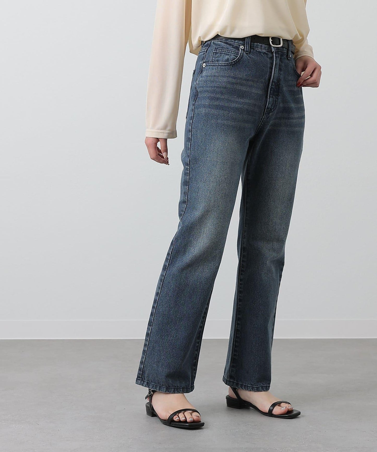 【S~L尺碼展開】喇叭牛仔褲