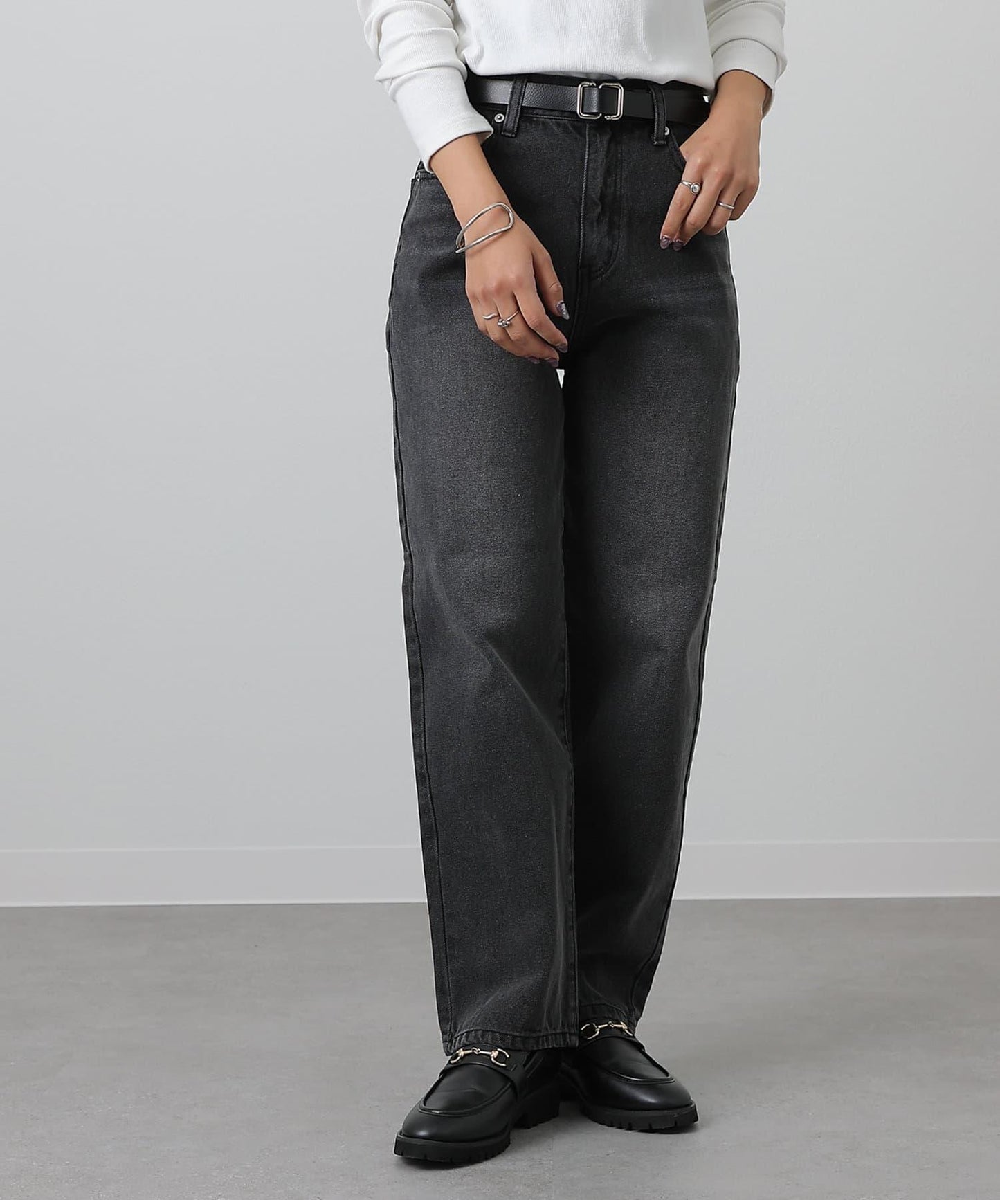 【S~L尺碼展開】直筒牛仔褲