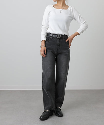 【S~L尺碼展開】直筒牛仔褲