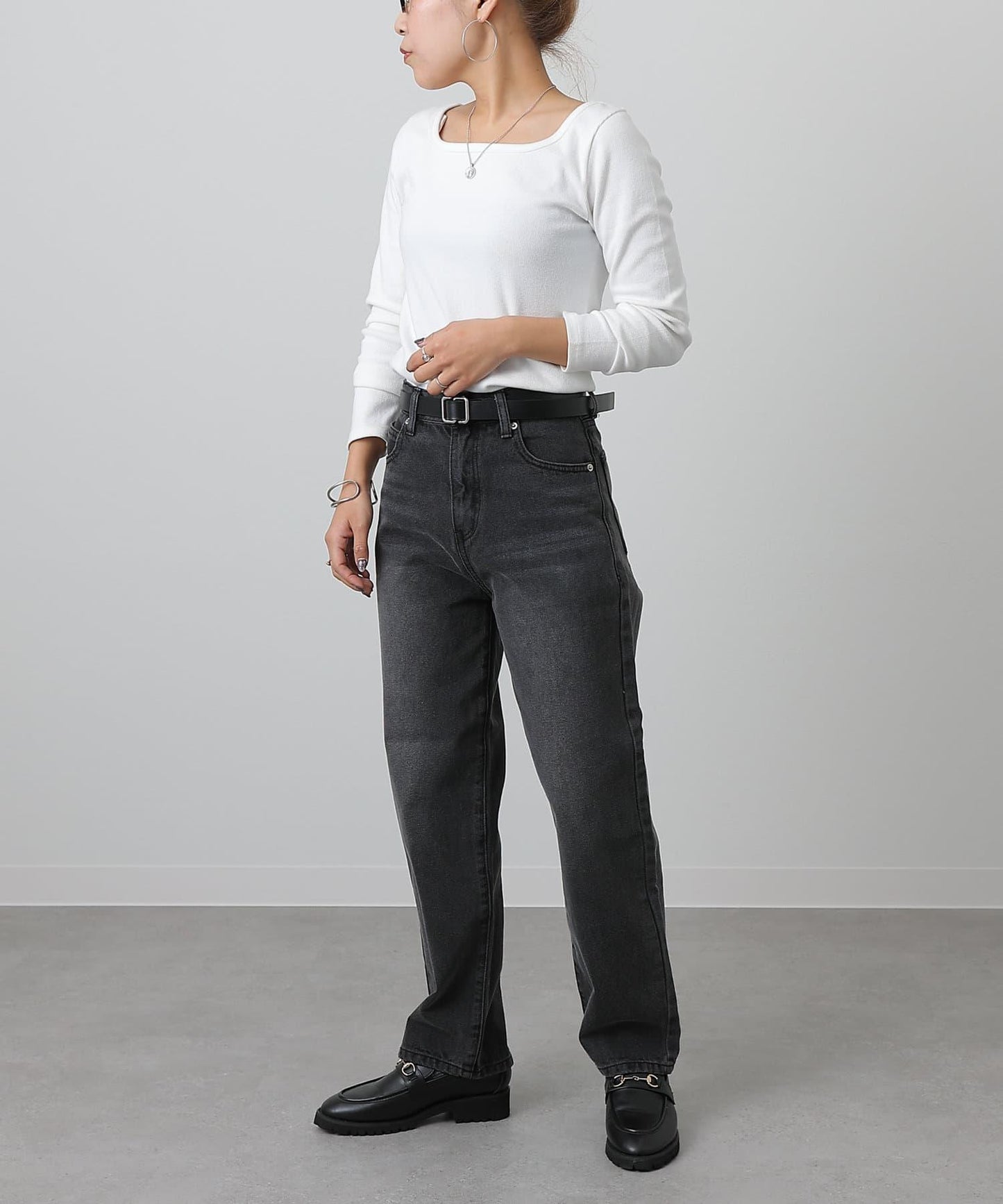 【S~L尺碼展開】直筒牛仔褲