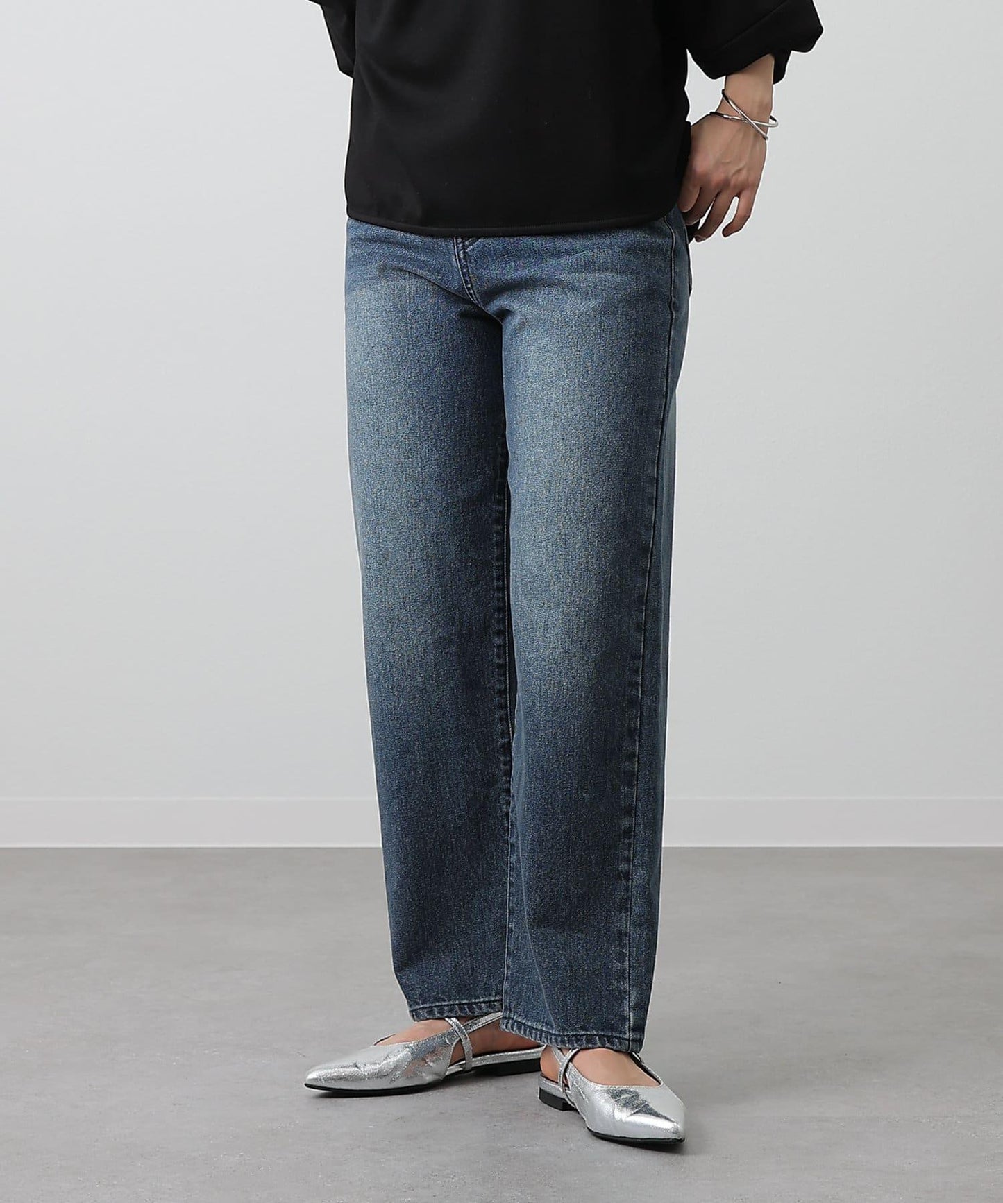 【S~L尺碼展開】直筒牛仔褲