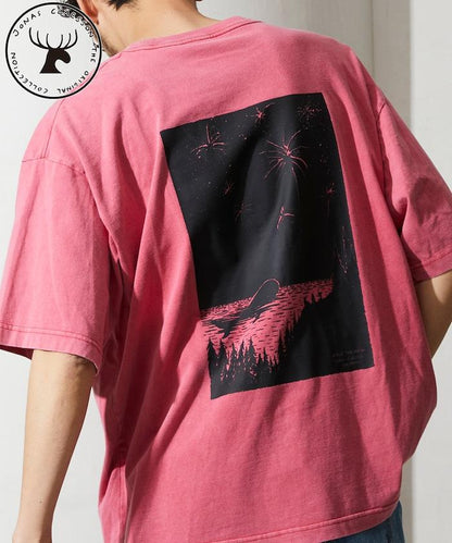 鯨魚煙火短袖T恤