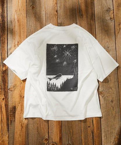 鯨魚煙火短袖T恤