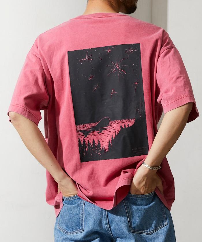 鯨魚煙火短袖T恤