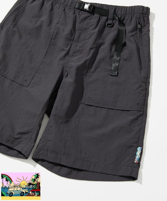 【海灘&節日】防水尼龍編織腰帶 攀巖 貝克板短褲 水陸兩用