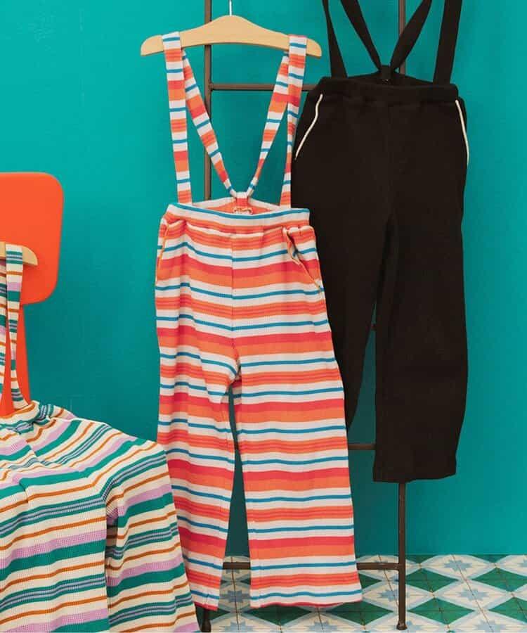 【連衣裙】帶華夫餅圖案長褲 10分褲