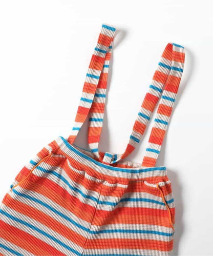 【連衣裙】帶華夫餅圖案長褲 10分褲