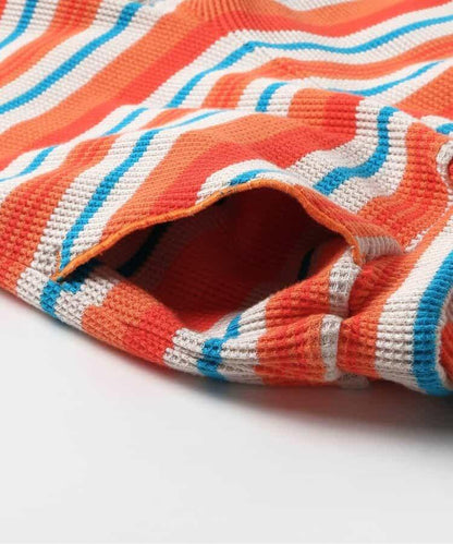 【連衣裙】帶華夫餅圖案長褲 10分褲