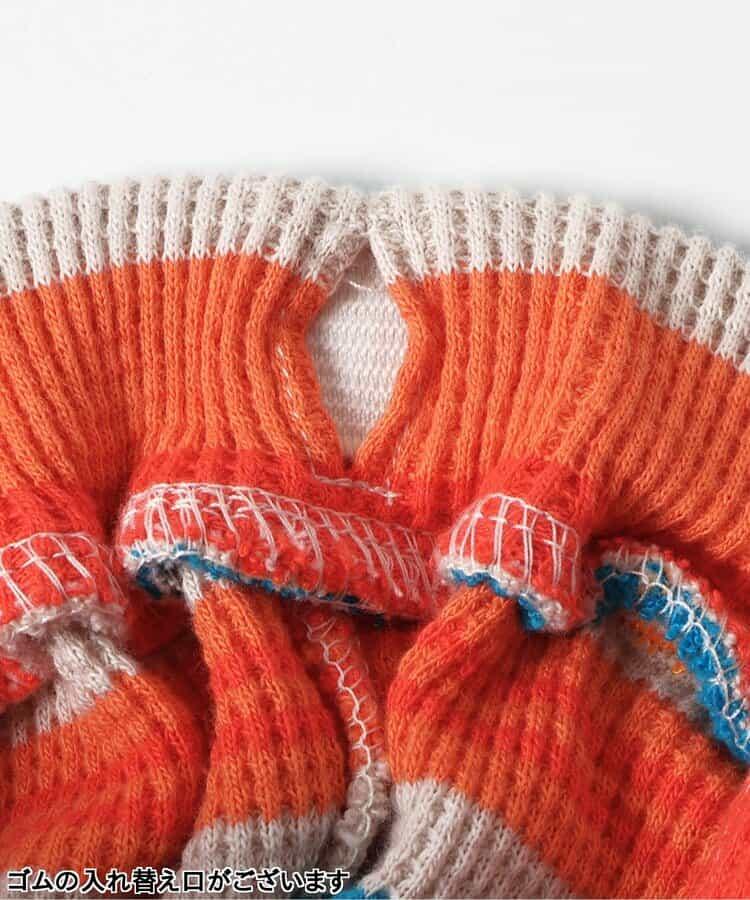 【連衣裙】帶華夫餅圖案長褲 10分褲