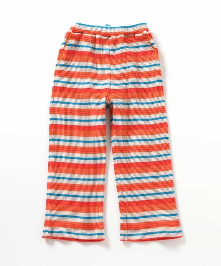 【連衣裙】帶華夫餅圖案長褲 10分褲