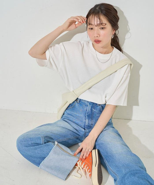 迷你格子短袖T恤