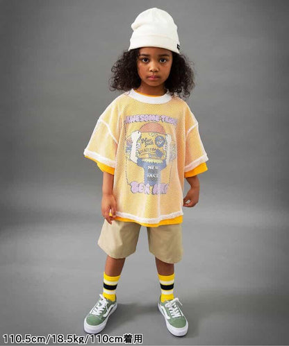 【B NEW JACK】網眼T恤