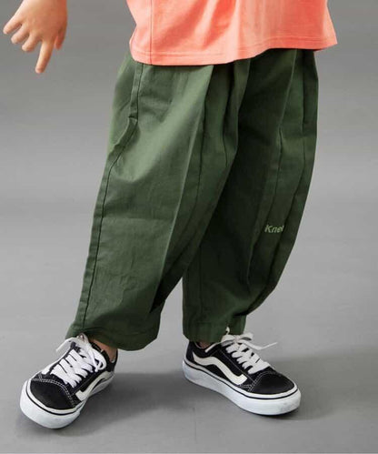 【B NEW JACK】寬鬆褶皺長褲