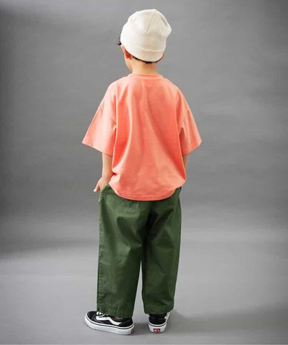 【B NEW JACK】寬鬆褶皺長褲