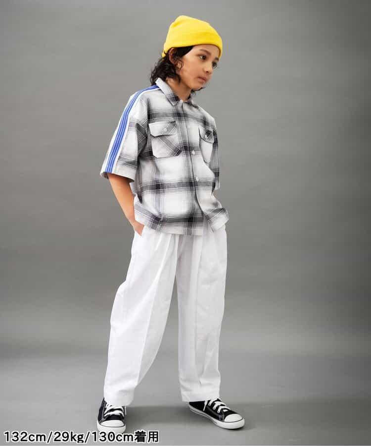 【B NEW JACK】寬鬆褶皺長褲