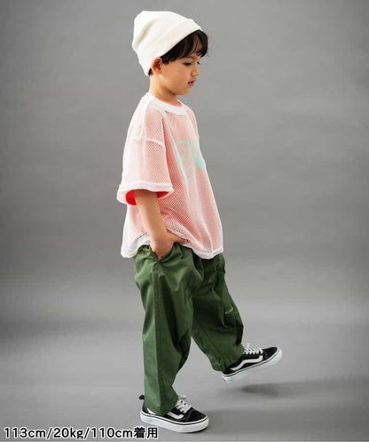 【B NEW JACK】寬鬆褶皺長褲