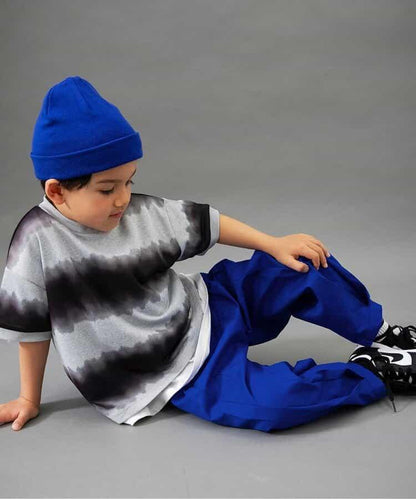 【B NEW JACK】寬鬆褶皺長褲