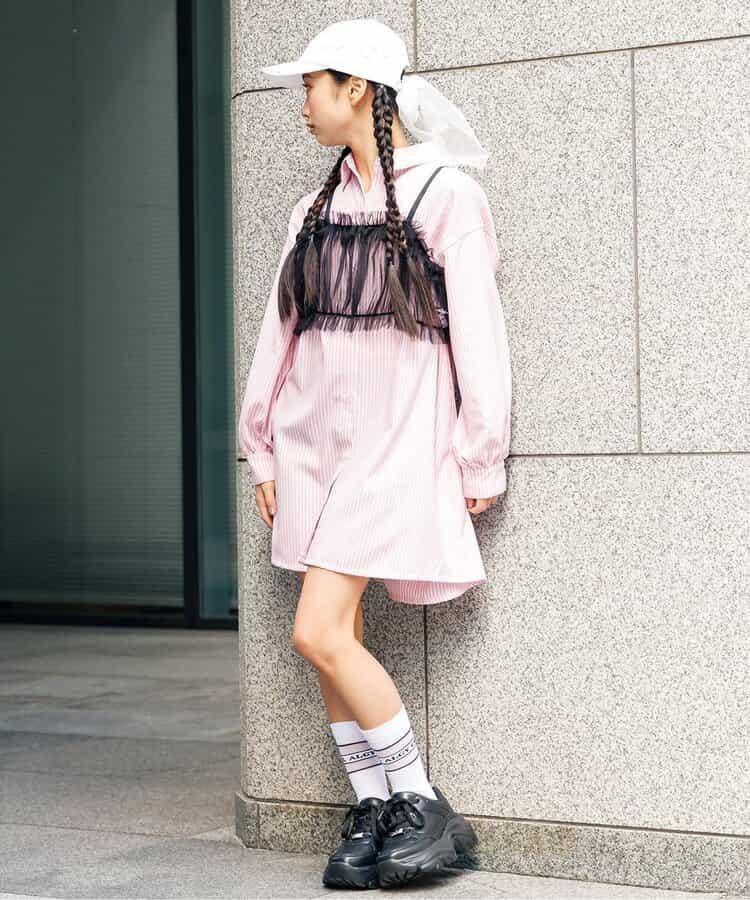 2WAY蕾絲蝴蝶結帽