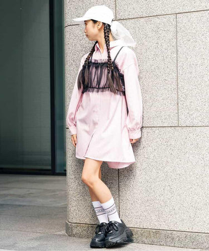 2WAY蕾絲蝴蝶結帽