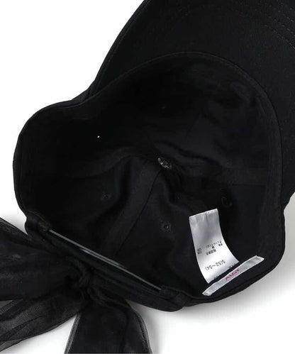 2WAY蕾絲蝴蝶結帽