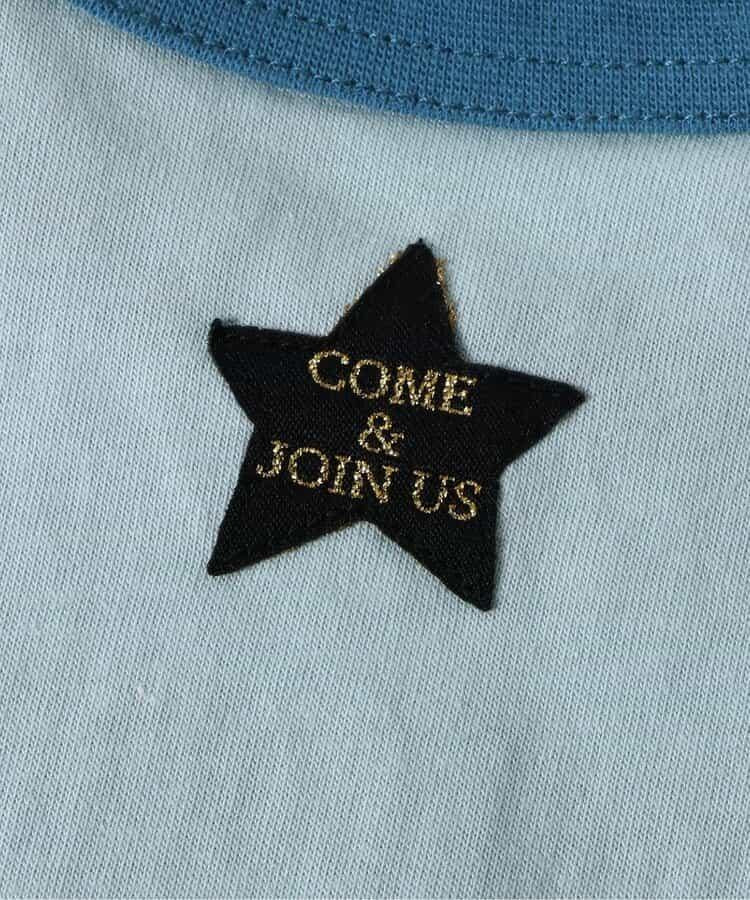 字母數字圖案印花設計T恤