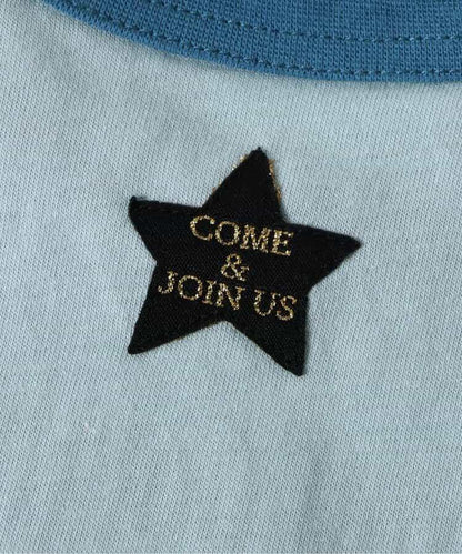 字母數字圖案印花設計T恤