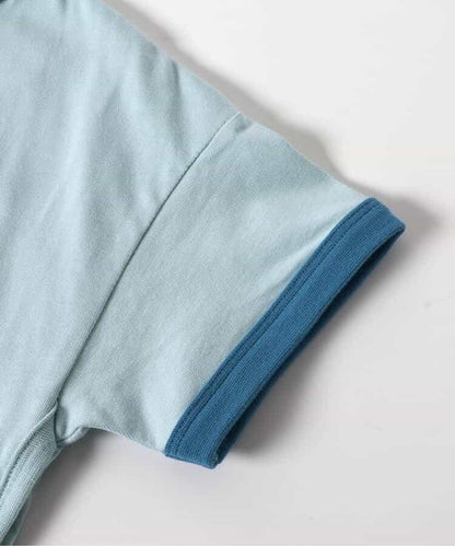 字母數字圖案印花設計T恤