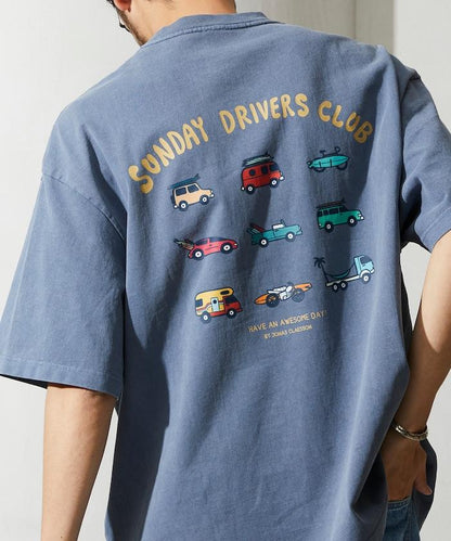 反面內側週日司機俱樂部T恤