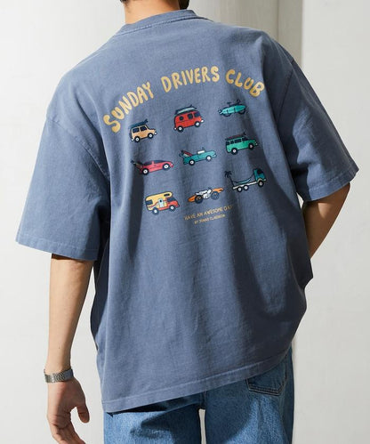 反面內側週日司機俱樂部T恤