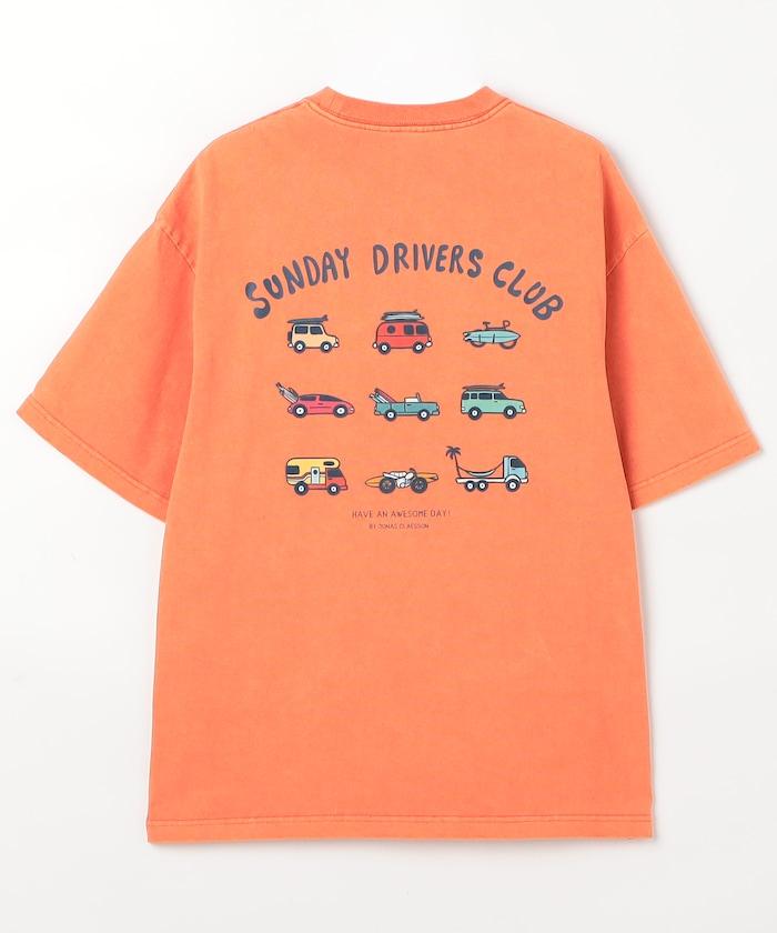 反面內側週日司機俱樂部T恤