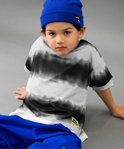 【B NEW JACK】條紋印花上衣