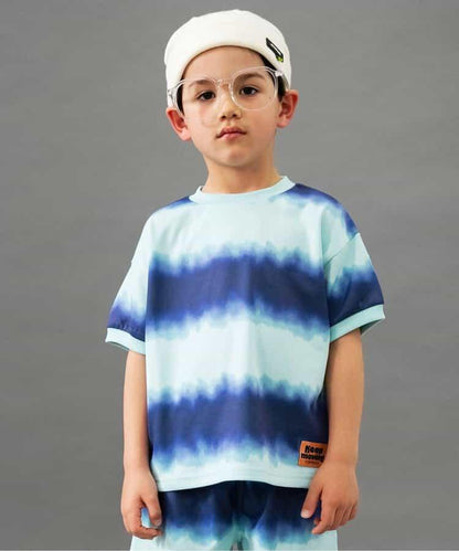 【B NEW JACK】條紋印花上衣