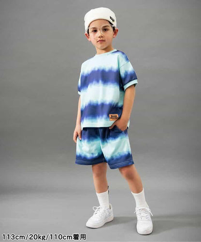 【B NEW JACK】條紋印花上衣