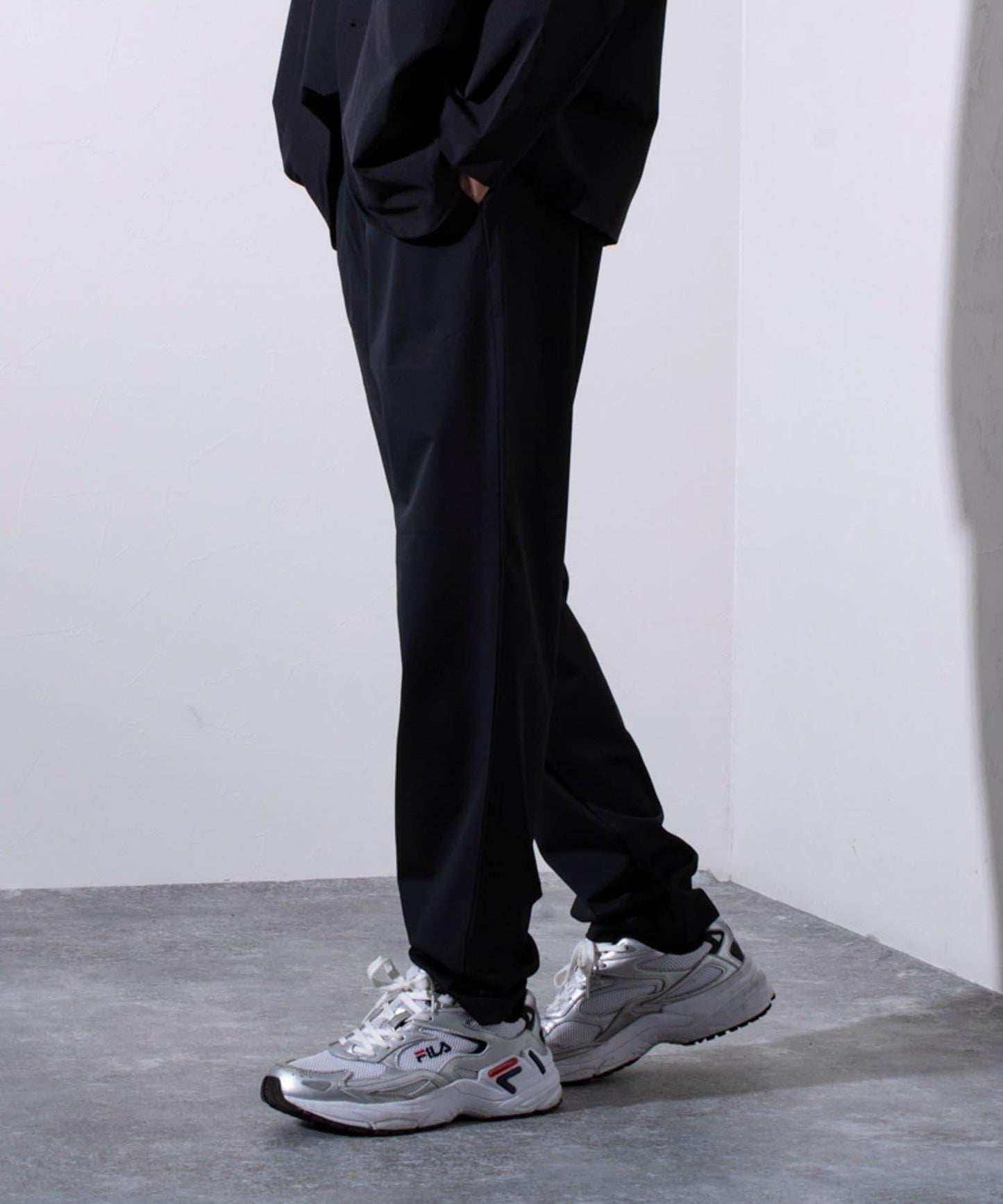 【GLOSTER/格洛斯特】N/PU 接觸冷感 清涼輕便褲
