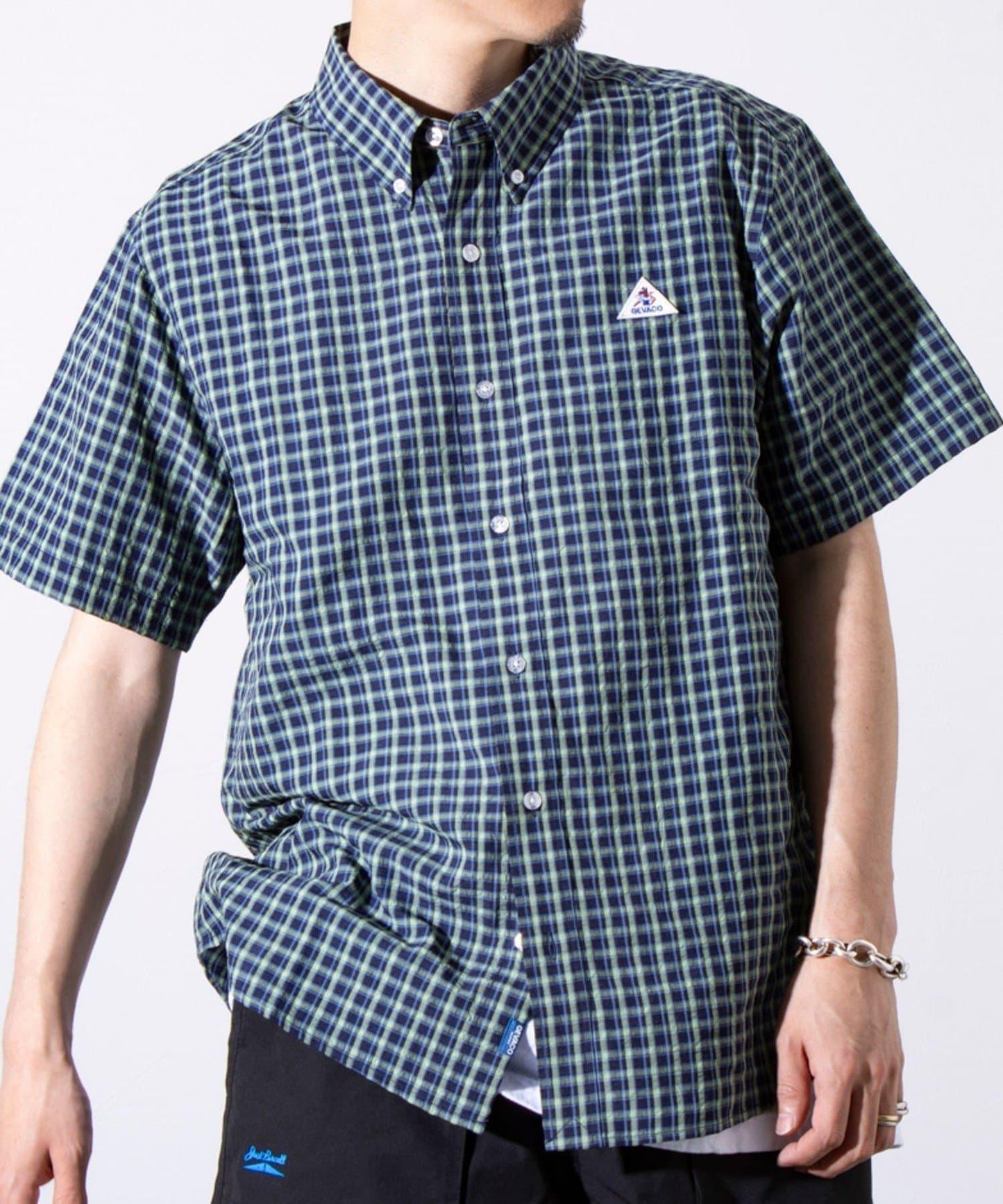 【GEVACO】絲光棉 短袖襯衫