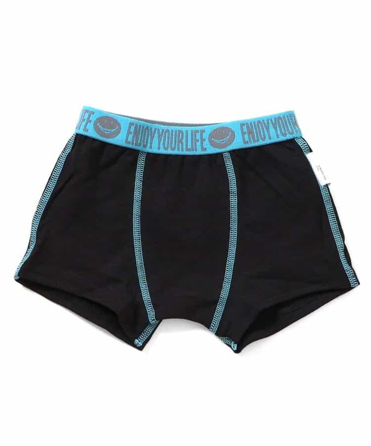 3P套裝 織物鬆緊帶 網眼純色褲子