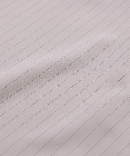 Reflax 功能性材料 輕鬆合身 條紋 開領襯衫 短袖