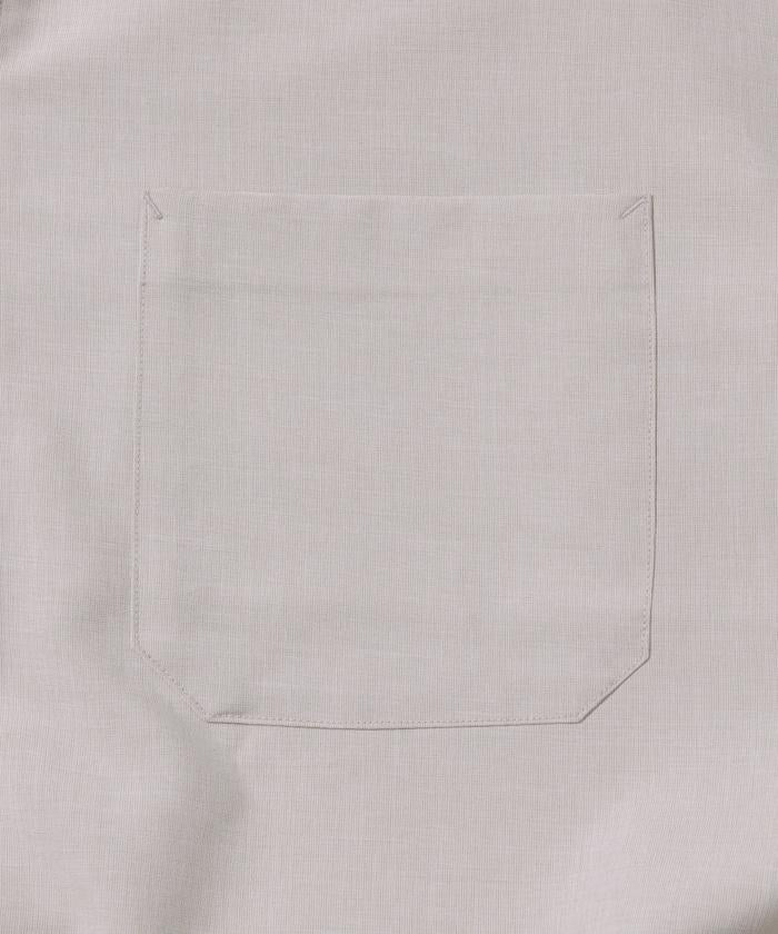 Reflax 功能性材料 輕鬆合身 半拉鍊襯衫 短袖