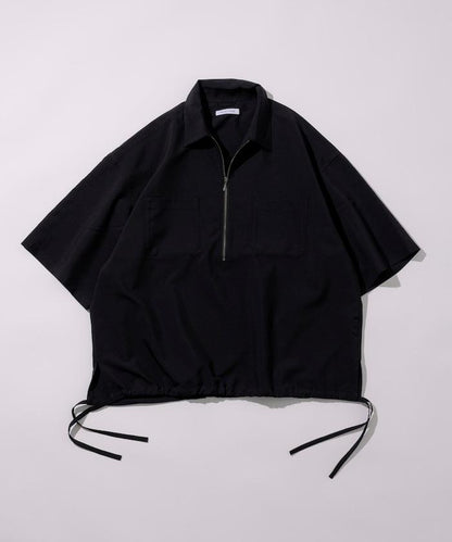 Reflax 功能性材料 輕鬆合身 半拉鍊襯衫 短袖