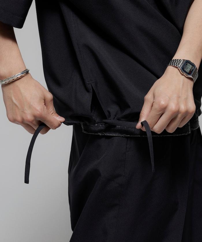 Reflax 功能性材料 輕鬆合身 半拉鍊襯衫 短袖