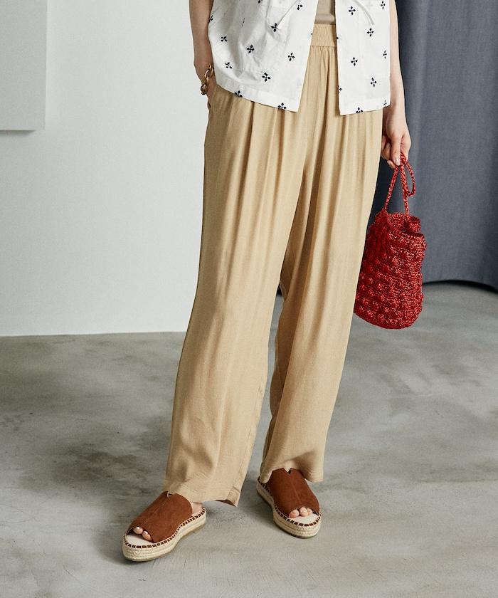 顏色喬策松紗褲/舒適褲