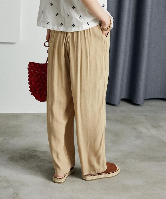 顏色喬策松紗褲/舒適褲