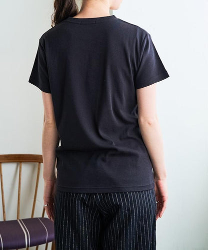 薄荷色圓領短袖T恤