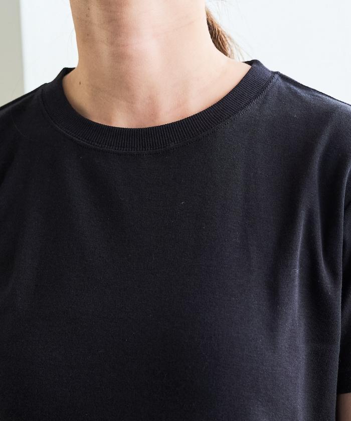 薄荷色圓領短袖T恤